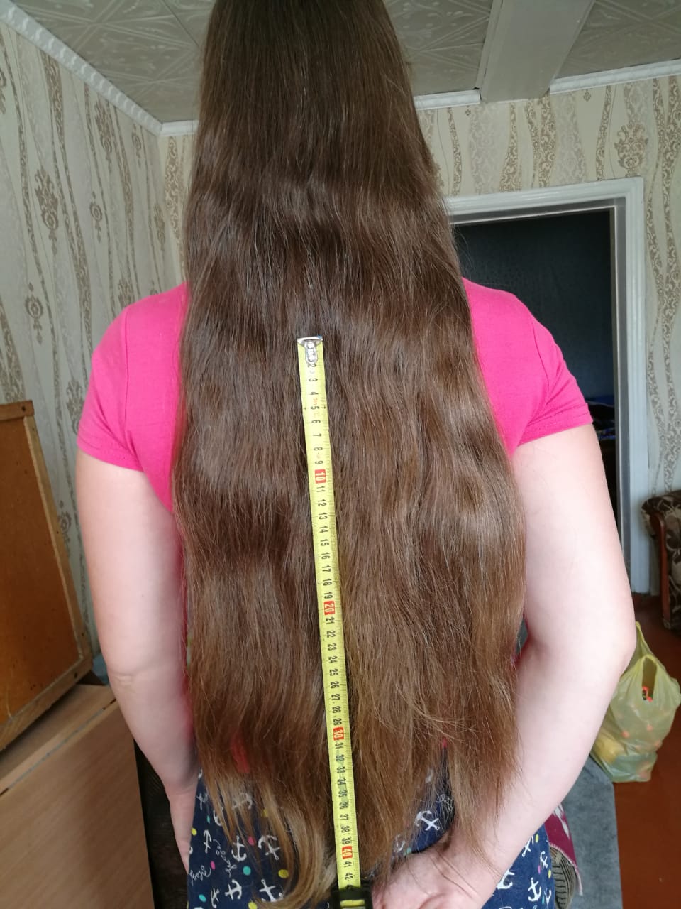 длина волос 40 см фото